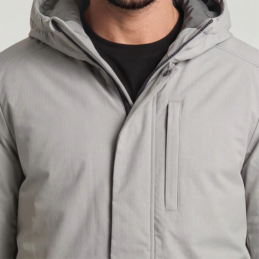 G-Star RAW Clean Vodan Padded Hooded Parka Grijs Heren - Foto 4