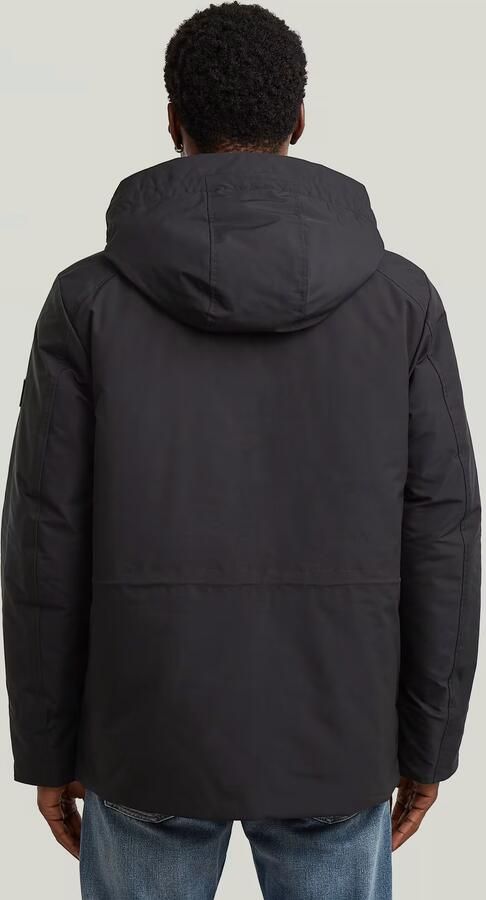 G-Star RAW Clean Vodan Padded Hooded Parka Zwart Heren - Foto 6