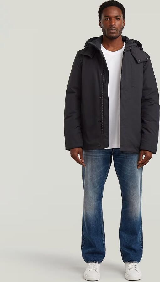 G-Star RAW Clean Vodan Padded Hooded Parka Zwart Heren - Foto 5