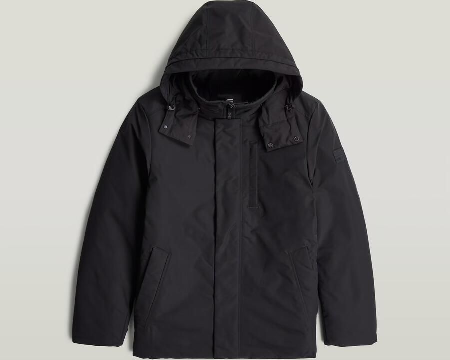 G-Star RAW Clean Vodan Padded Hooded Parka Zwart Heren - Foto 4