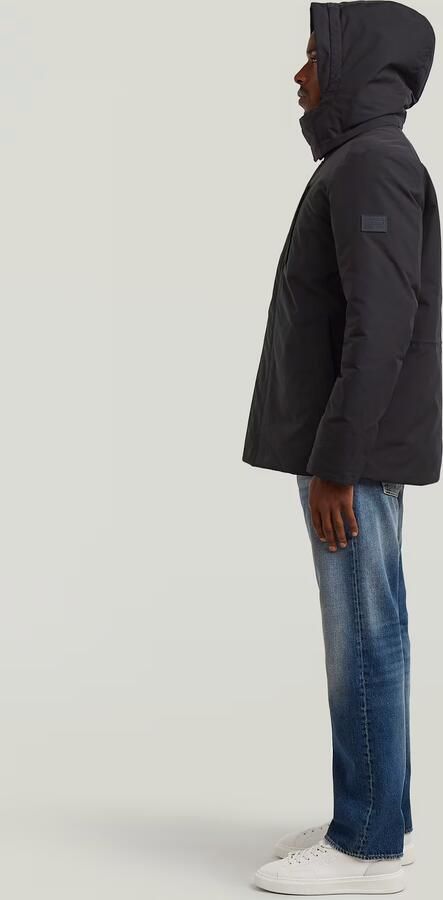 G-Star RAW Clean Vodan Padded Hooded Parka Zwart Heren - Foto 7