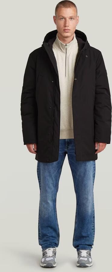 G-Star RAW Clean Vodan Padded Hooded Parka Zwart Heren - Foto 5