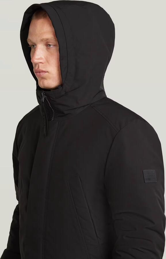 G-Star RAW Clean Vodan Padded Hooded Parka Zwart Heren - Foto 4