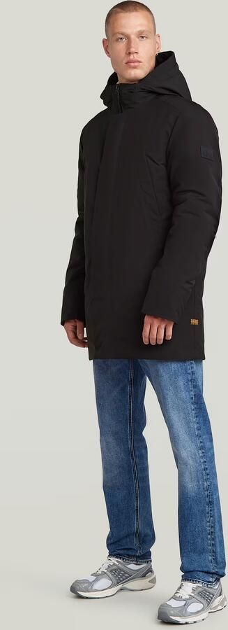 G-Star RAW Clean Vodan Padded Hooded Parka Zwart Heren - Foto 6