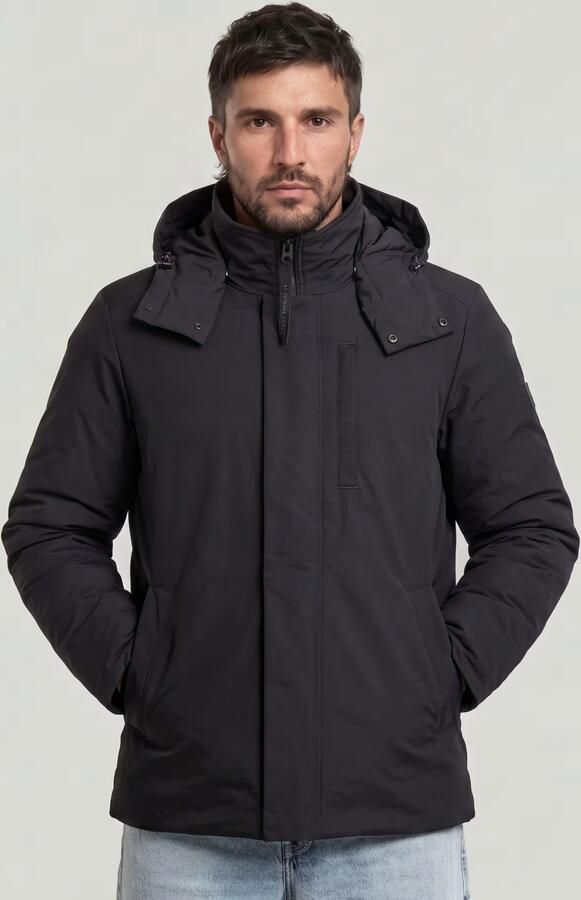 G-Star RAW Clean Vodan Padded Hooded Parka Zwart Heren - Foto 5