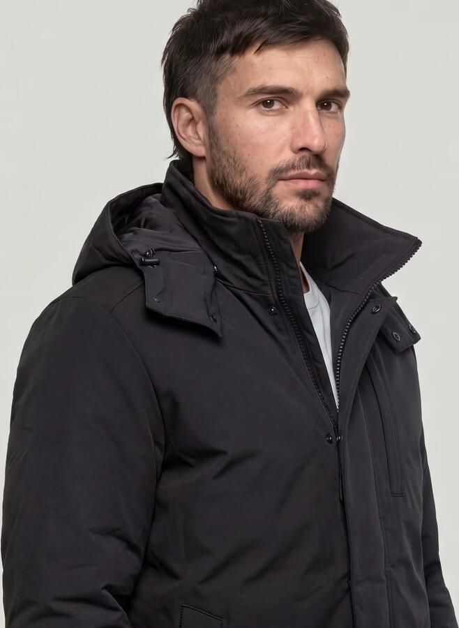 G-Star RAW Clean Vodan Padded Hooded Parka Zwart Heren - Foto 4