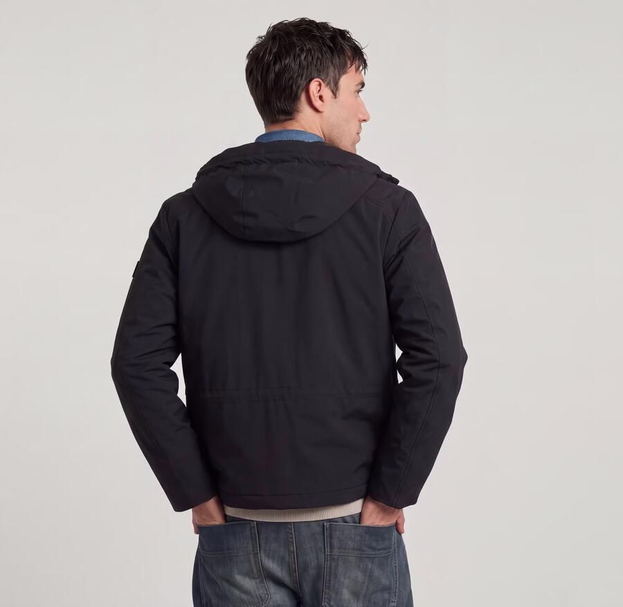 G-Star RAW Clean Vodan Padded Hooded Parka Zwart Heren - Foto 4
