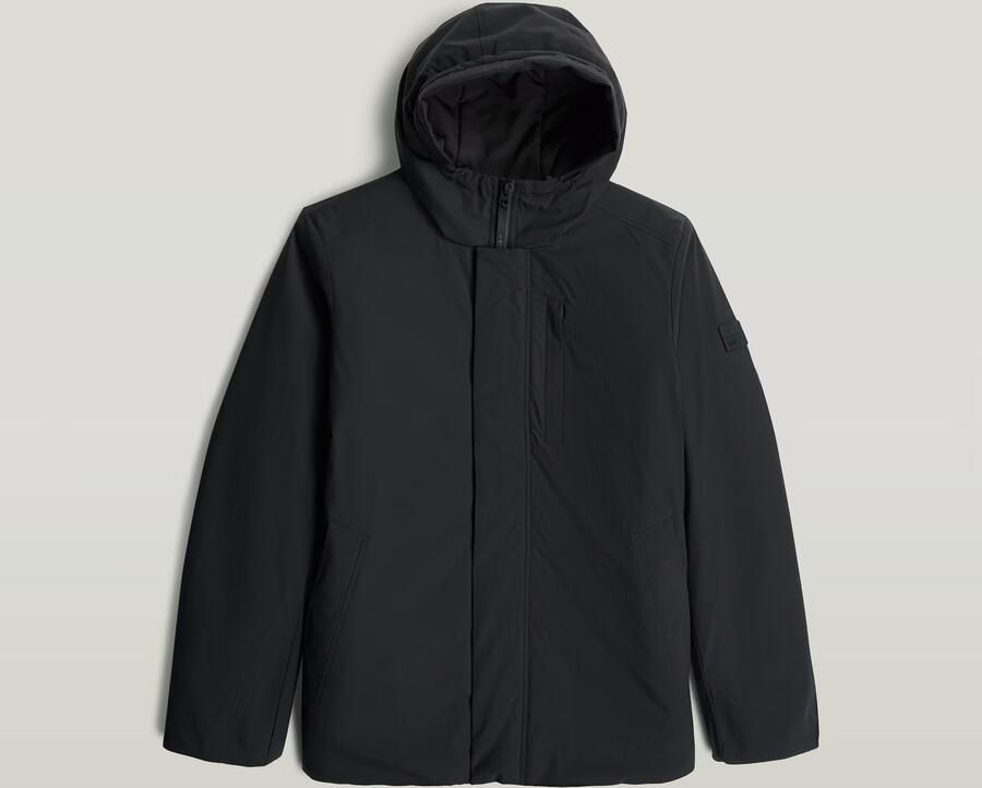 G-Star RAW Clean Vodan Padded Hooded Parka Zwart Heren - Foto 5
