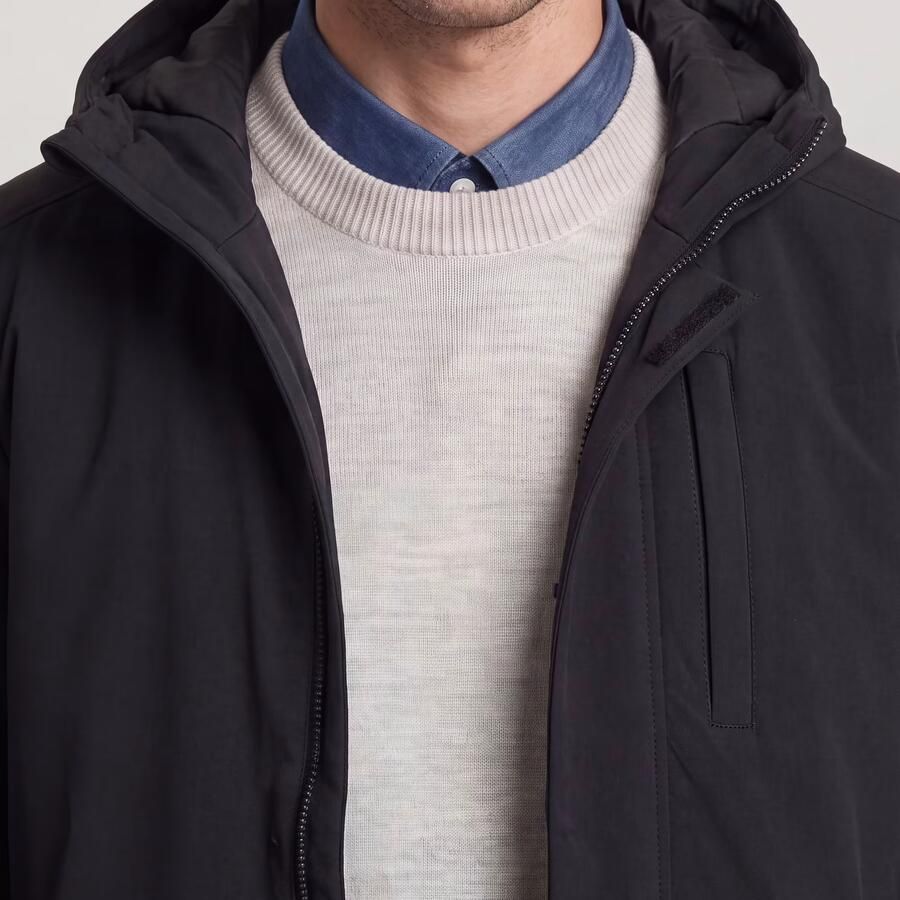 G-Star RAW Clean Vodan Padded Hooded Parka Zwart Heren - Foto 2