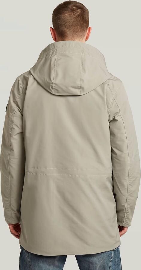 G-Star RAW Clean Vodan Parka Beige Heren - Foto 5