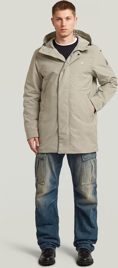 G-Star RAW Clean Vodan Parka Beige Heren - Foto 6