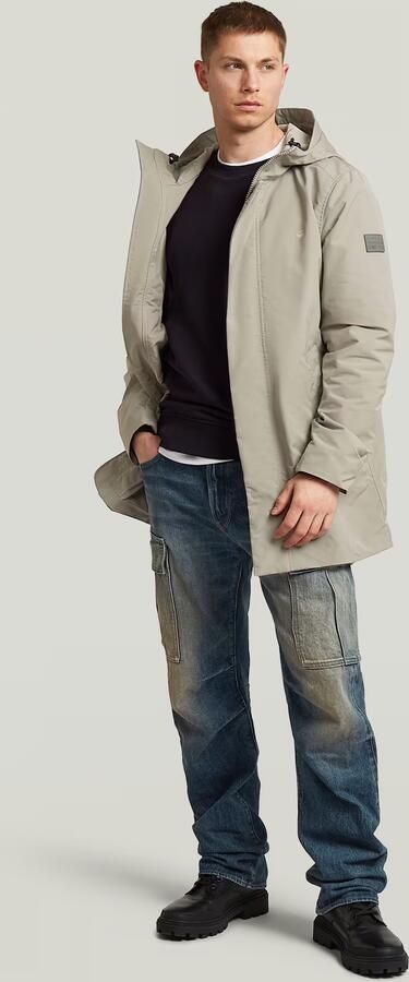 G-Star RAW Clean Vodan Parka Beige Heren - Foto 7