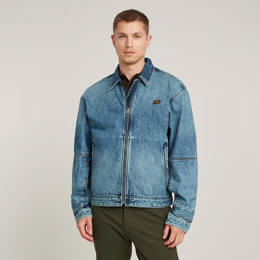 G-Star RAW Coach Long Pocket Jack Midden blauw Heren - Foto 7