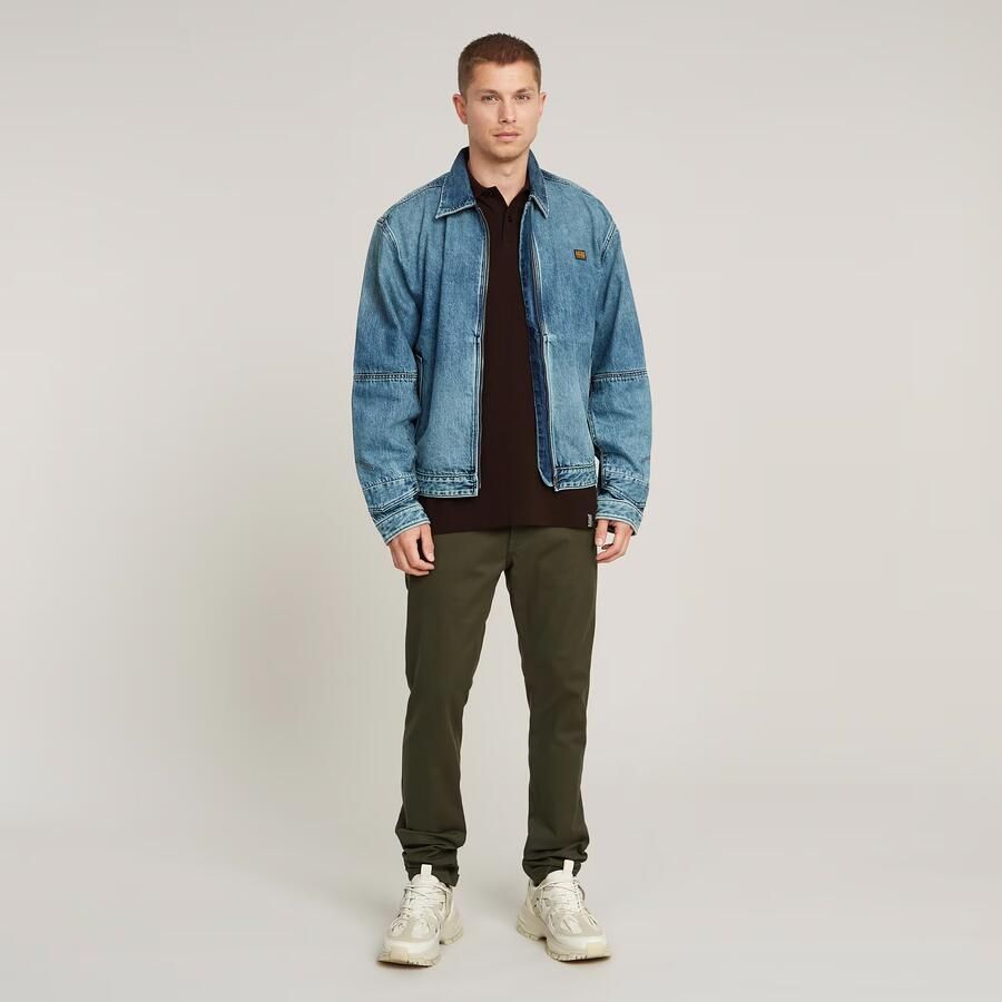 G-Star RAW Coach Long Pocket Jack Midden blauw Heren - Foto 2