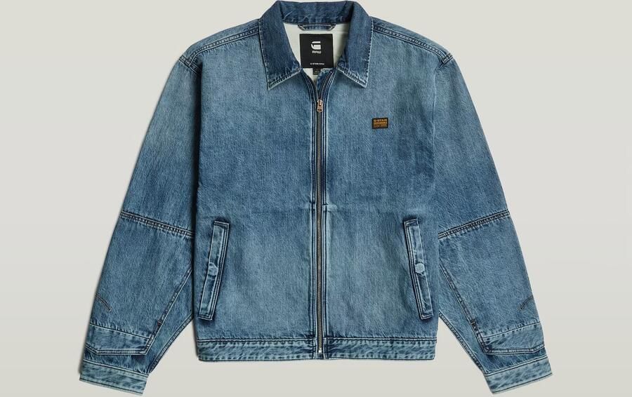 G-Star RAW Coach Long Pocket Jack Midden blauw Heren - Foto 6