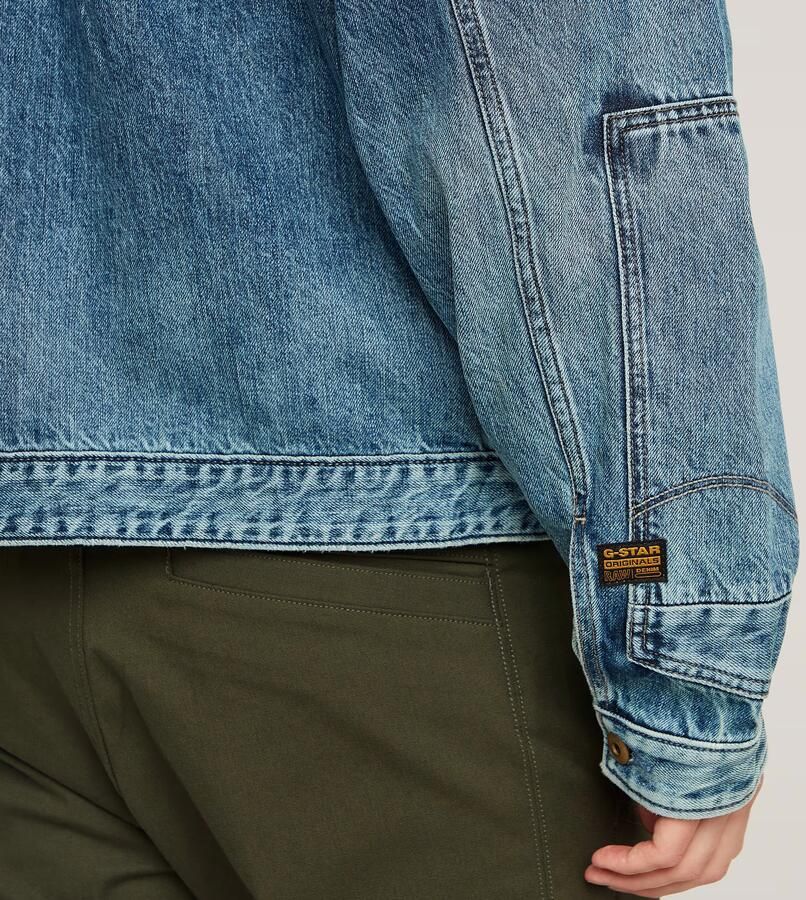 G-Star RAW Coach Long Pocket Jack Midden blauw Heren - Foto 5