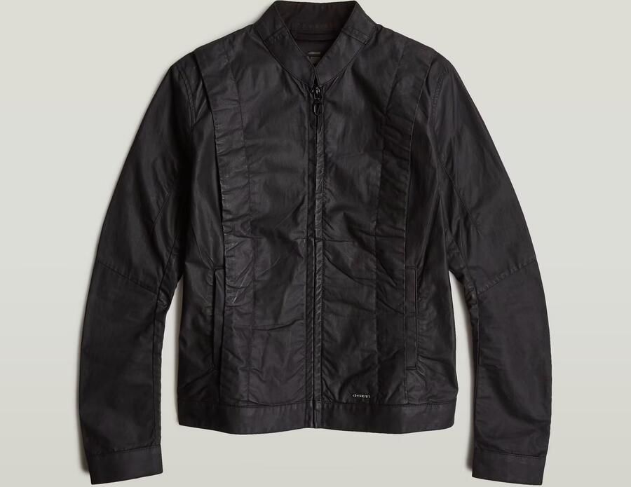 G-Star RAW Coated Overshirt Zwart Dames - Foto 6