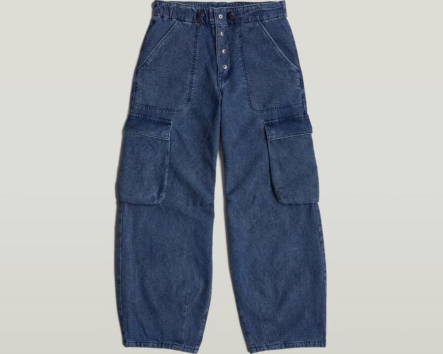 G-Star RAW Cocoon Broek Midden blauw Dames - Foto 5