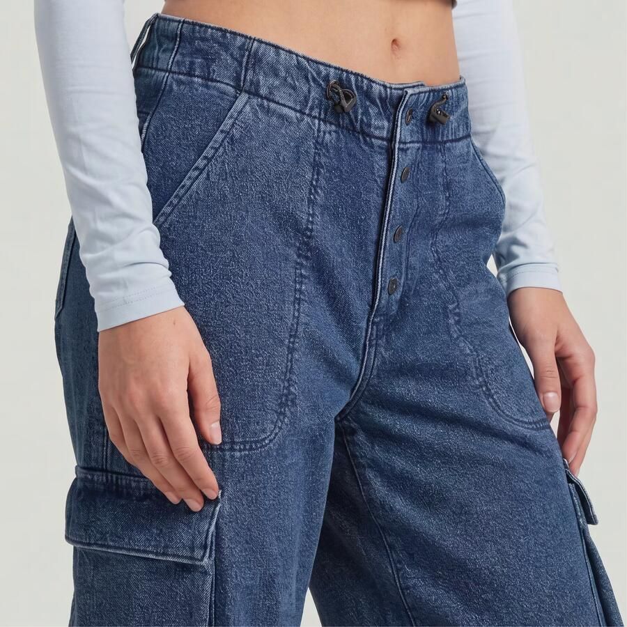 G-Star RAW Cocoon Broek Midden blauw Dames - Foto 7