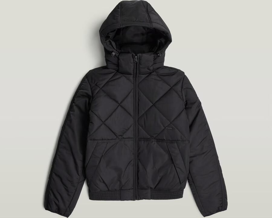 G-Star Raw Regular fit gewatteerd jack met capuchon - Foto 7