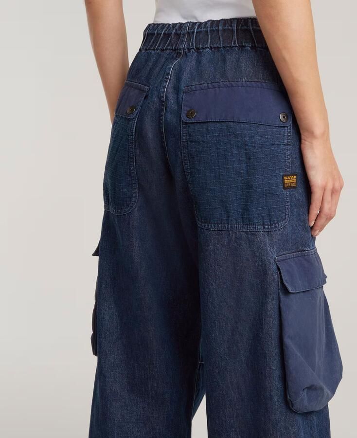 G-Star RAW Cocoon Jeans Fabric Mix Donkerblauw Dames - Foto 5