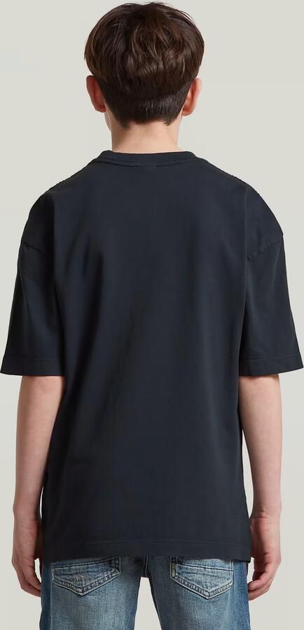 G-Star RAW Coll Top T-Shirt voor jongens Donkerblauw jongens - Foto 4