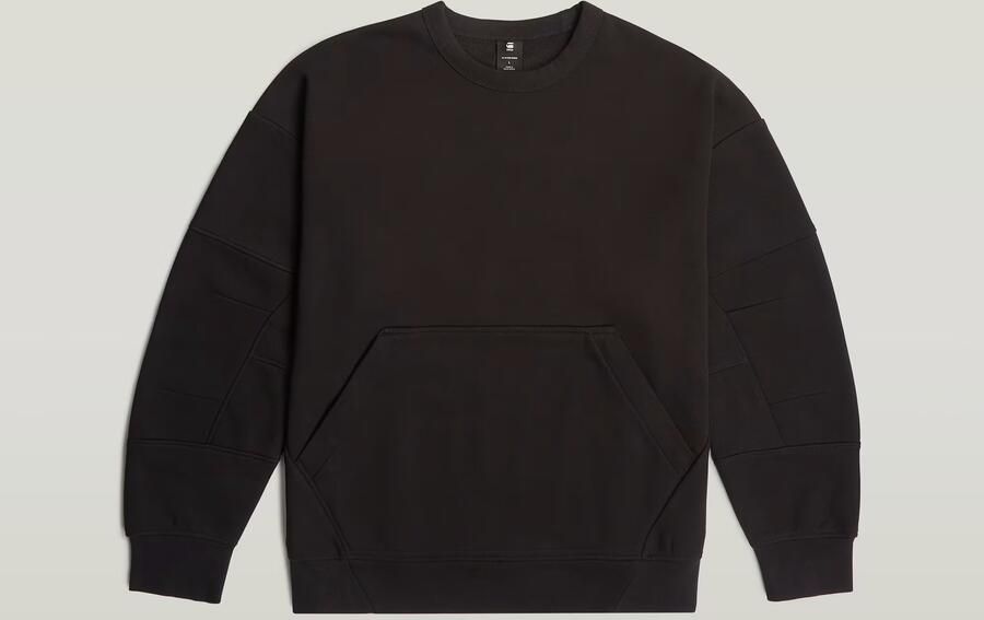G-Star RAW Constructed Loose Sweater Zwart Heren