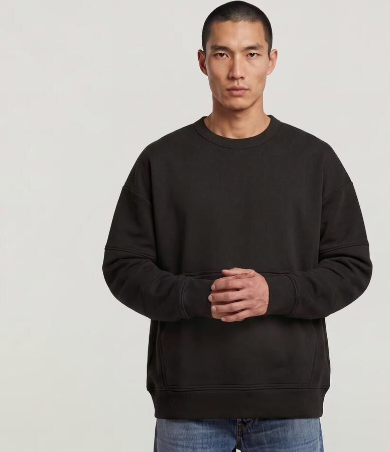 G-Star RAW Constructed Loose Sweater Zwart Heren - Foto 5