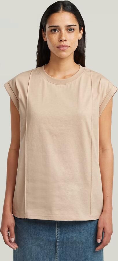 G-Star RAW Constructed Loose T-Shirt Roze Dames - Foto 4