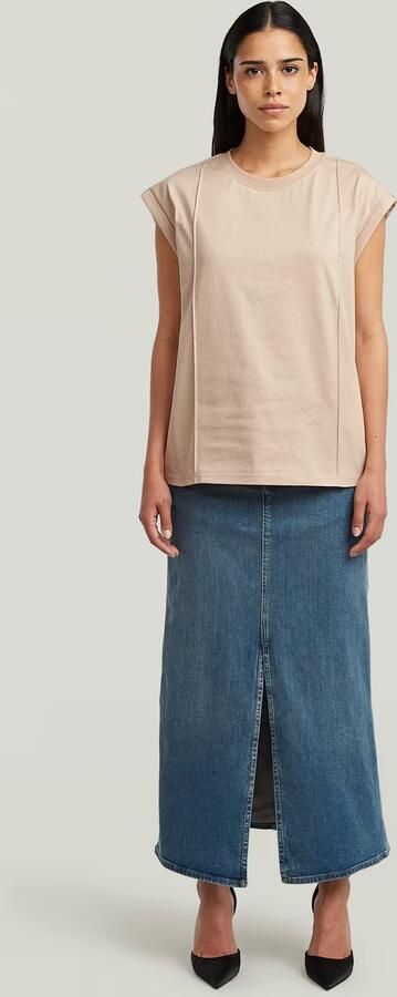 G-Star RAW Constructed Loose T-Shirt Roze Dames - Foto 6