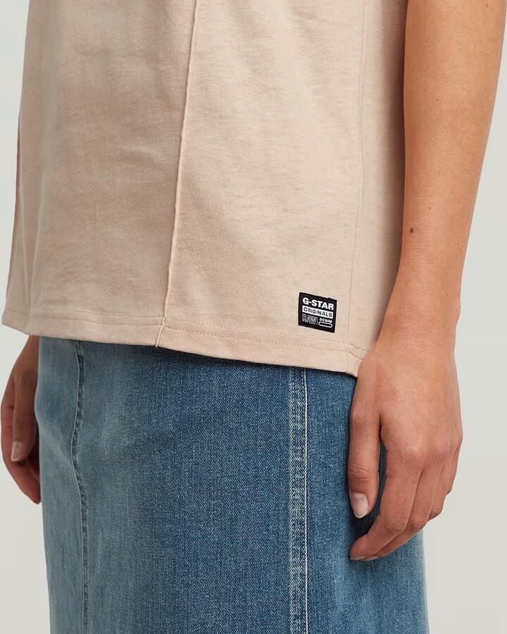G-Star RAW Constructed Loose T-Shirt Roze Dames - Foto 2