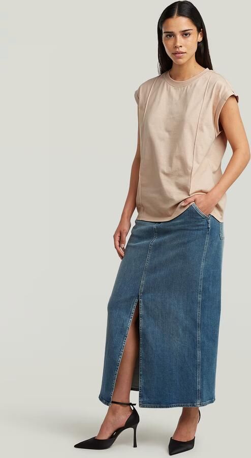 G-Star RAW Constructed Loose T-Shirt Roze Dames - Foto 3