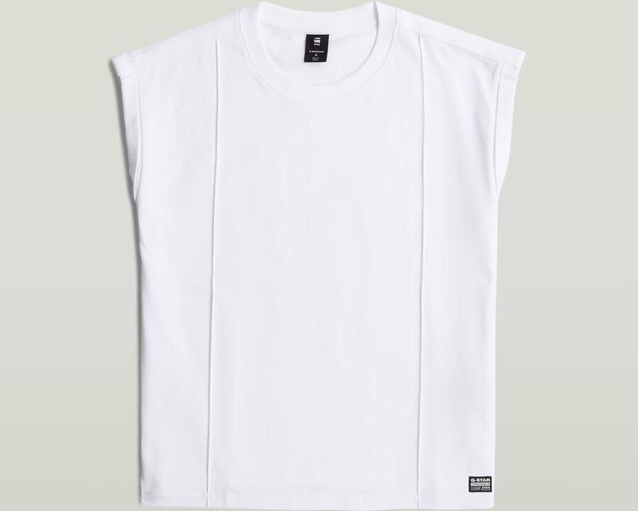 G-Star RAW Constructed Loose T-shirt Wit Dames - Foto 2
