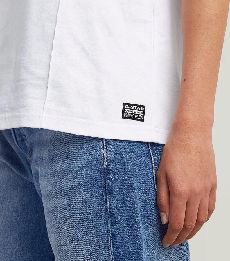 G-Star RAW Constructed Loose T-shirt Wit Dames