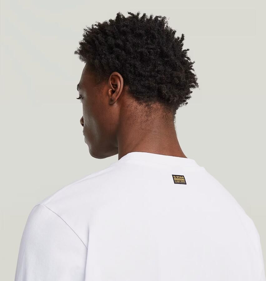 G-Star RAW Constructed Loose T-Shirt Wit Heren - Foto 2