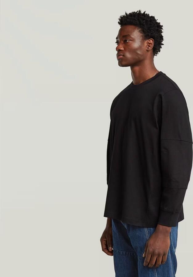 G-Star RAW Constructed Loose T-shirt Zwart Heren - Foto 3