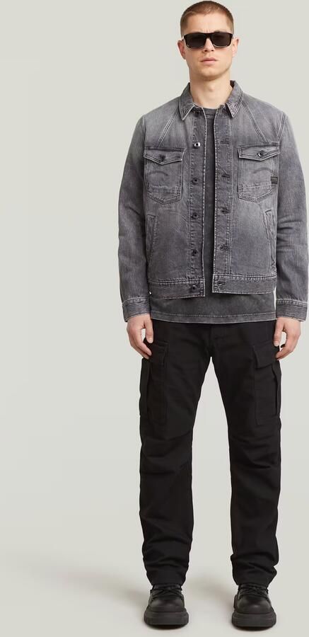 G-Star RAW Contor Regular Cargo Jeans Zwart Heren - Foto 4