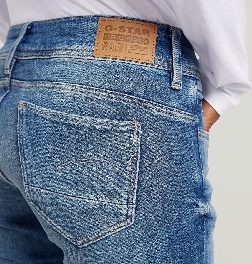 G-Star RAW Contor Slim Jeans Midden blauw Dames - Foto 2