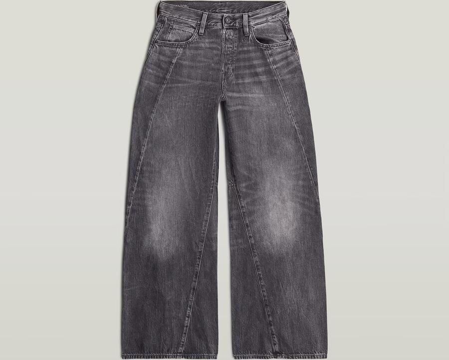 G-Star RAW Contor Wide Jeans Grijs Dames - Foto 5