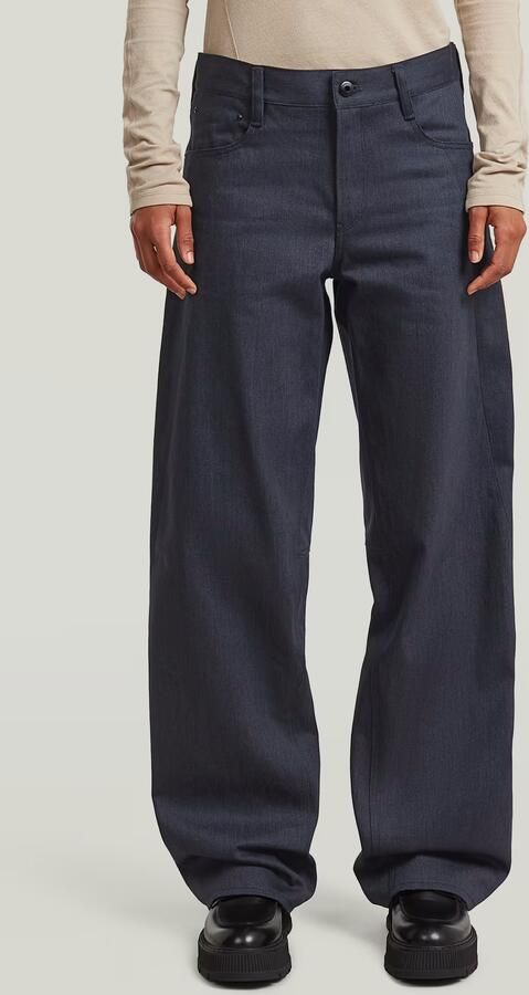 G-Star RAW Contor Barrel Loose 2.0 Jeans Donkerblauw Dames