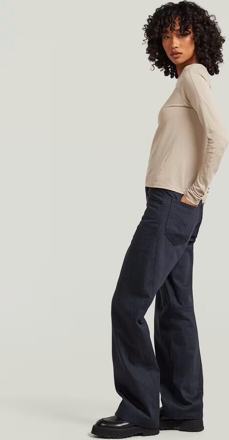 G-Star RAW Contor Barrel Loose 2.0 Jeans Donkerblauw Dames - Foto 6