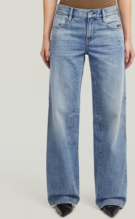 G-Star RAW Contor Barrel Loose Jeans Lichtblauw Dames - Foto 4