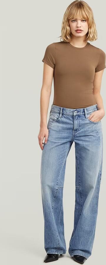 G-Star RAW Contor Barrel Loose Jeans Lichtblauw Dames - Foto 10
