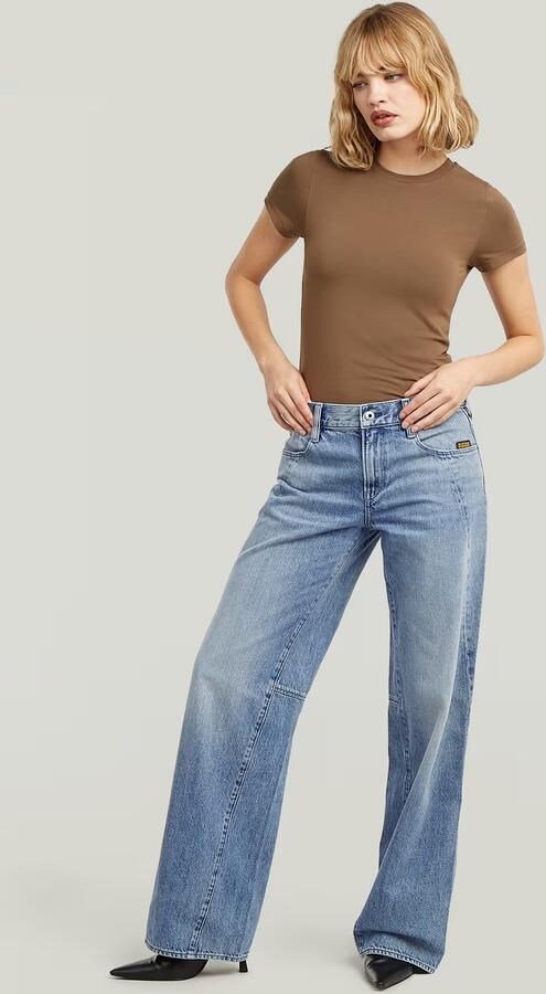 G-Star RAW Contor Barrel Loose Jeans Lichtblauw Dames - Foto 9