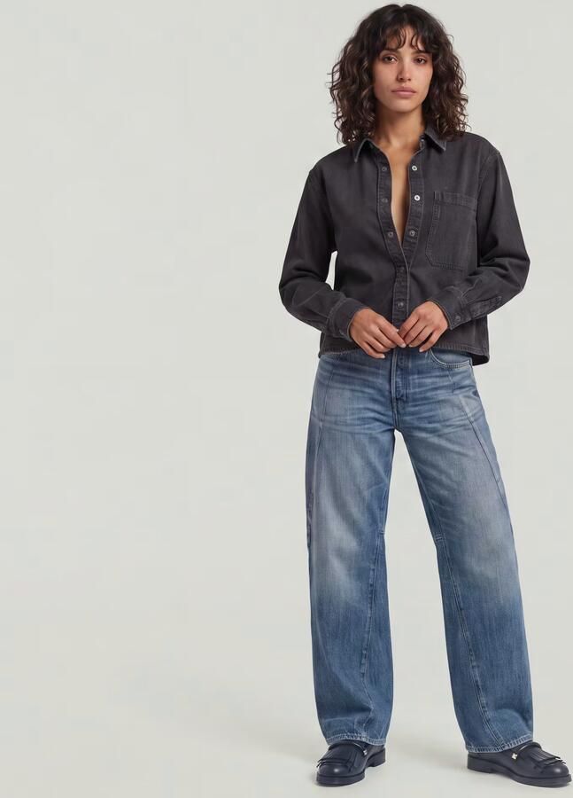 G-Star RAW Contor Barrel Wide Jeans Anders Dames - Foto 10