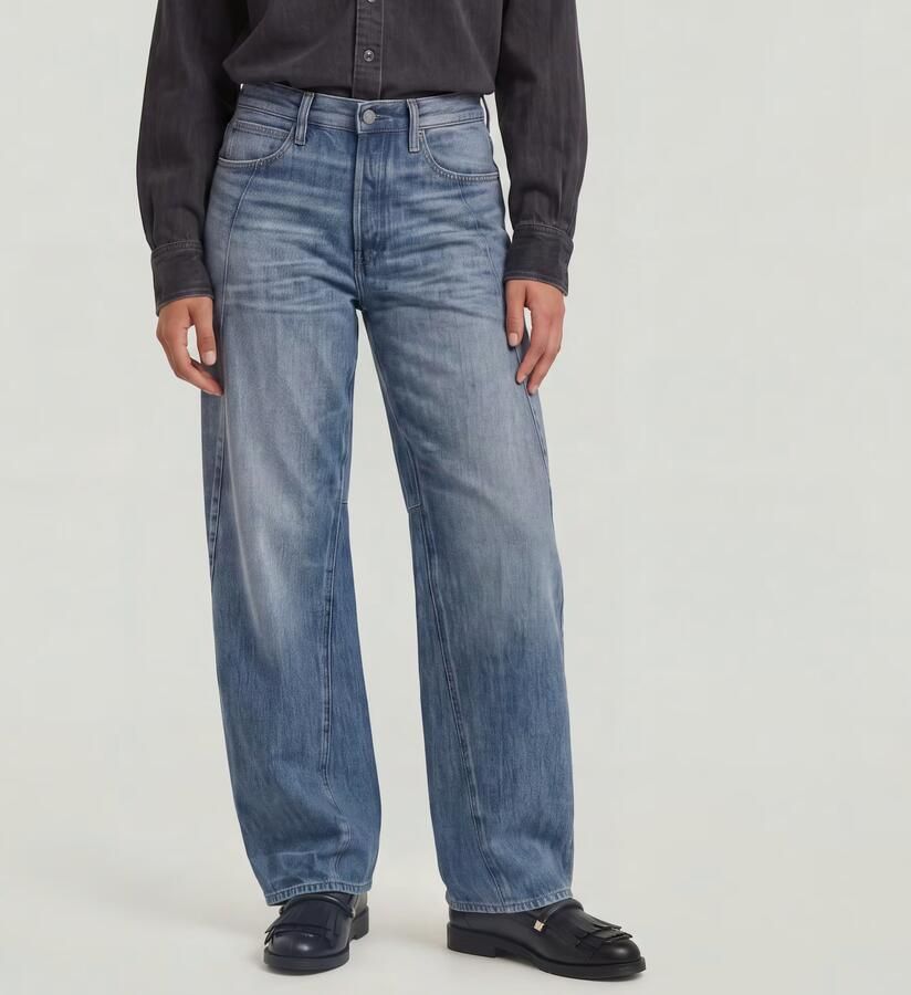 G-Star RAW Contor Barrel Wide Jeans Anders Dames - Foto 8