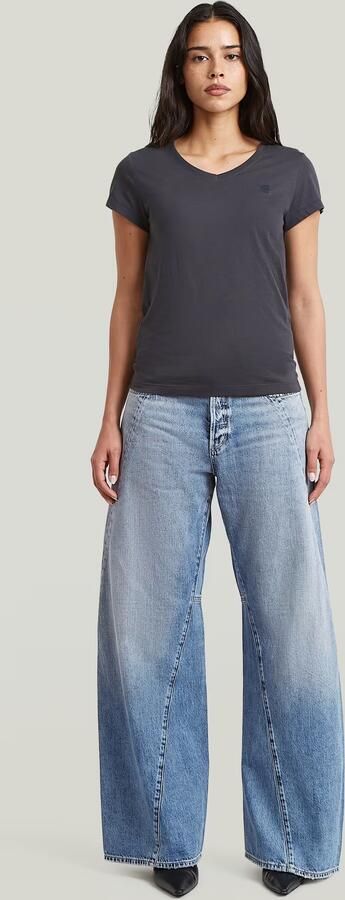 G-Star RAW Contor Barrel Wide Jeans Midden blauw Dames - Foto 7