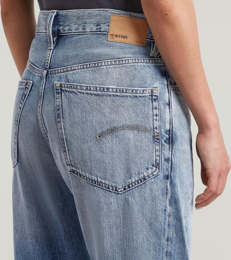 G-Star RAW Contor Barrel Wide Jeans Midden blauw Dames - Foto 3