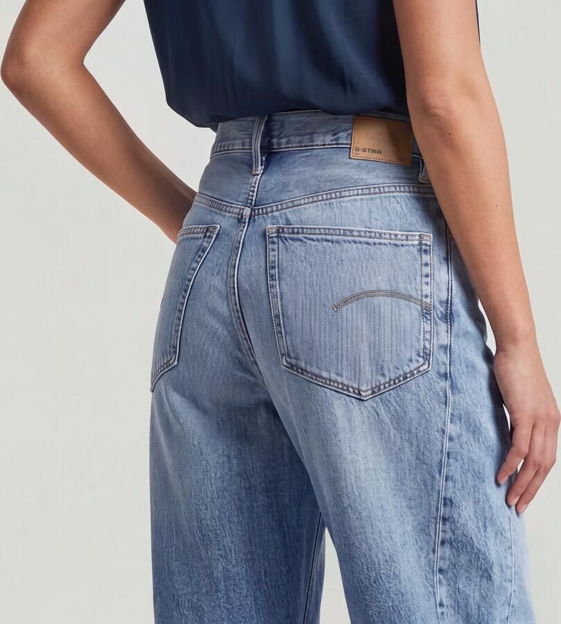 G-Star RAW Contor Barrel Wide Jeans Midden blauw Dames - Foto 5