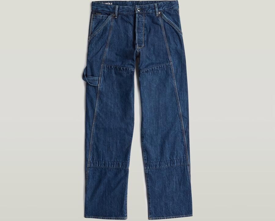 G-Star RAW Contor Loose Carpenter Jeans Donkerblauw Heren - Foto 5
